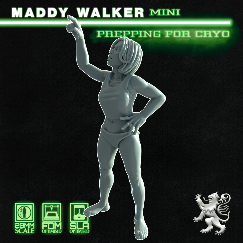 Maddy Walker - Prepping for Cryo